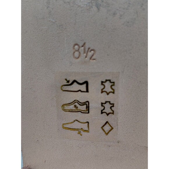 Madewell Womens Chelsea Ankle Boots Size 8.5 Brown Snake Embossed Leather Low - Picture 12 of 13